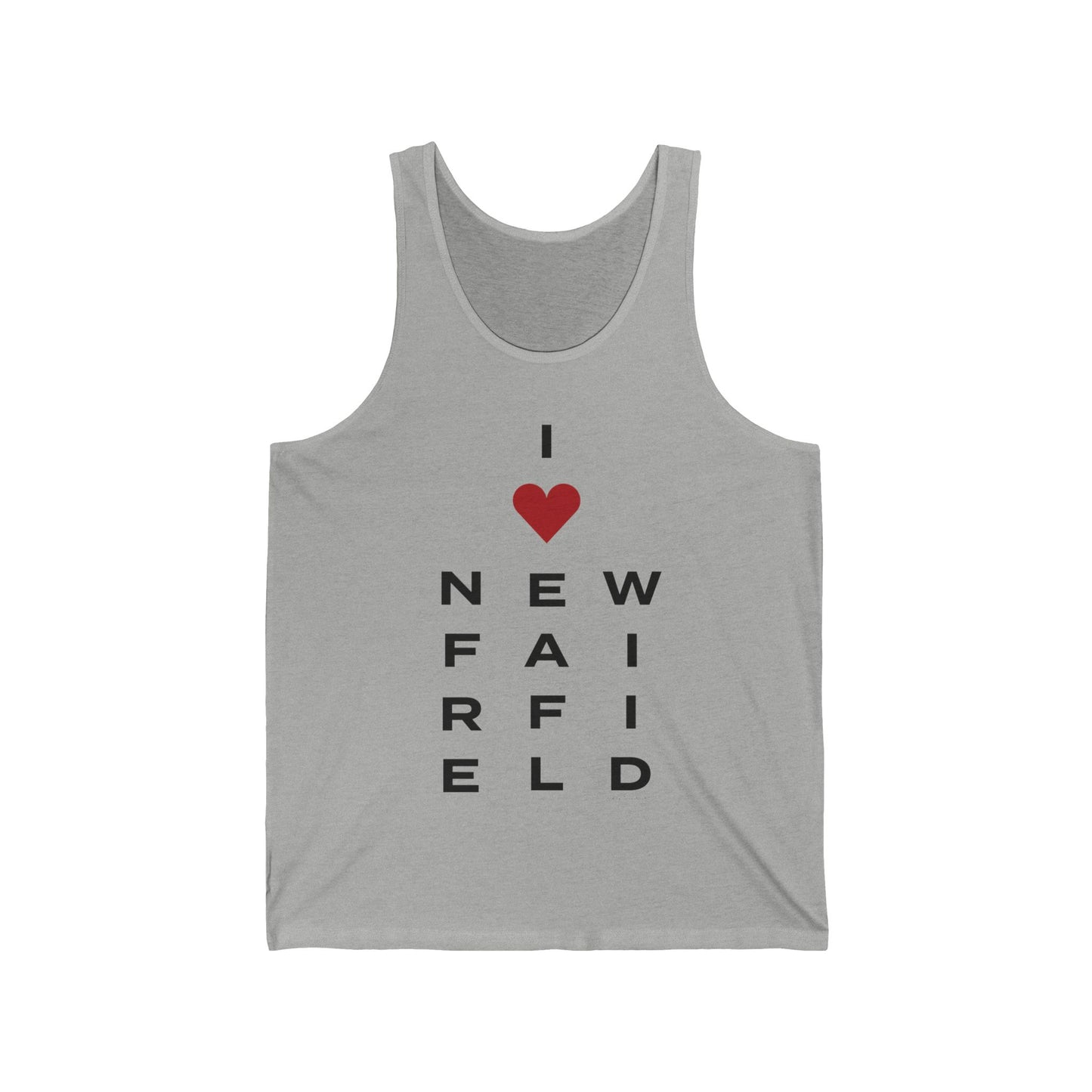 New Fairfield Vision Unisex Jersey Tank