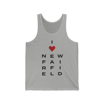 New Fairfield Vision Unisex Jersey Tank