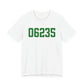 06235 Chaplin Connecticut Zip Code Unisex Jersey Short Sleeve T-Shirt