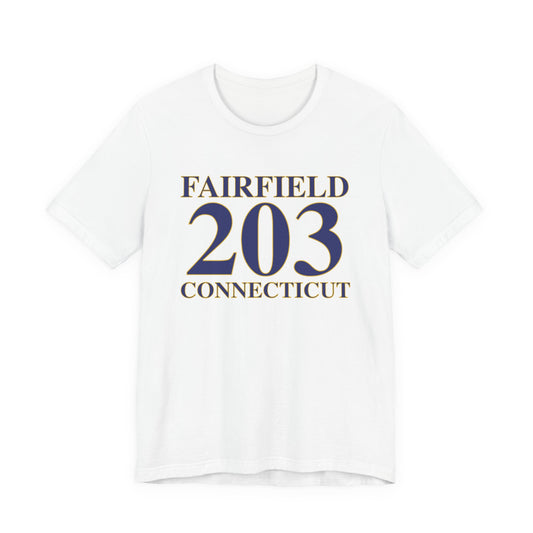 Fairfield 203 Connecticut Unisex Jersey Short Sleeve T-Shirt