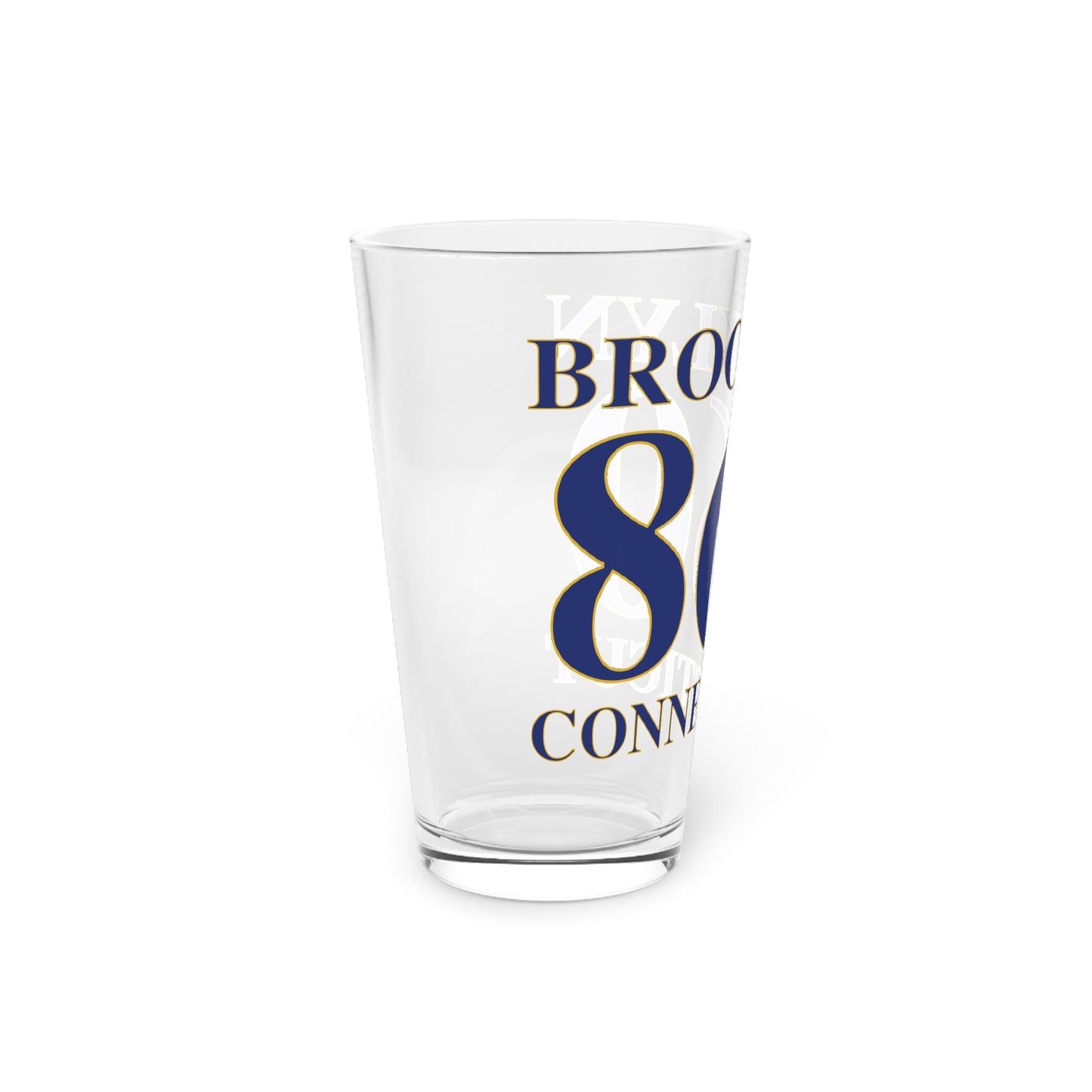 Brooklyn 860 Connecticut Pint Glass, 16oz