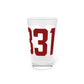 06331 Canterbury Connecticut Zip Code Pint Glass, 16oz