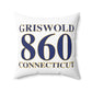 Griswold 860 Connecticut Spun Polyester Square Pillow