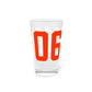 06811 Danbury Connecticut Zip Code Pint Glass, 16oz