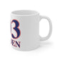 Hamden Red, White & Blue Mug 11oz