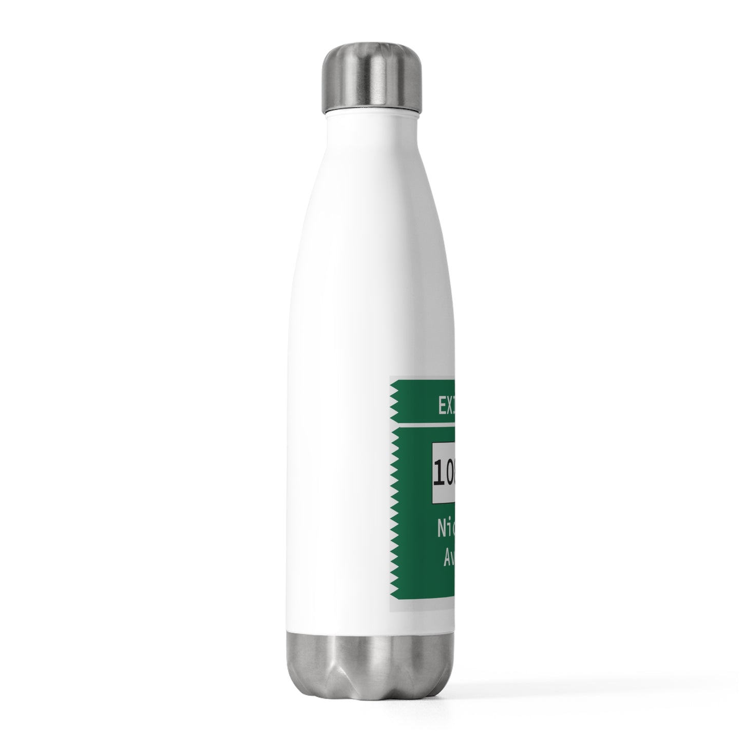 Vintage Merritt Parkway Exit 51 Sign 20oz Insulated Bottle