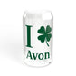 I Clover Avon Sipper Glass, 16oz