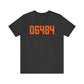 06484 Shelton Connecticut Zip Code Unisex Jersey Short Sleeve T-Shirt