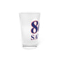 860 Salem Red, White & Blue Pint Glass, 16oz