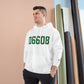 06608 Bridgeport Connecticut Zip Code Champion Hoodie Sweatshirt