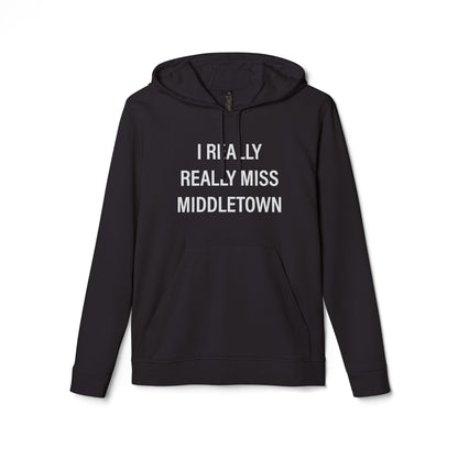 I Really Really Miss Middletown adidas® Unisex Fleece Hoodie