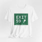 Vintage Exit 59 WCP Sign Unisex Jersey Short Sleeve T-Shirt