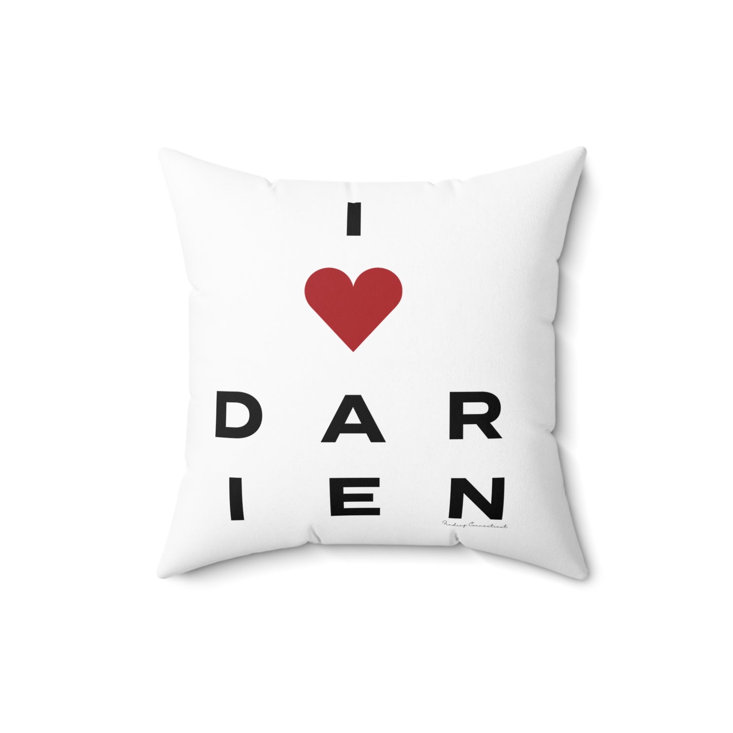 Darien Vision Spun Polyester Square Pillow