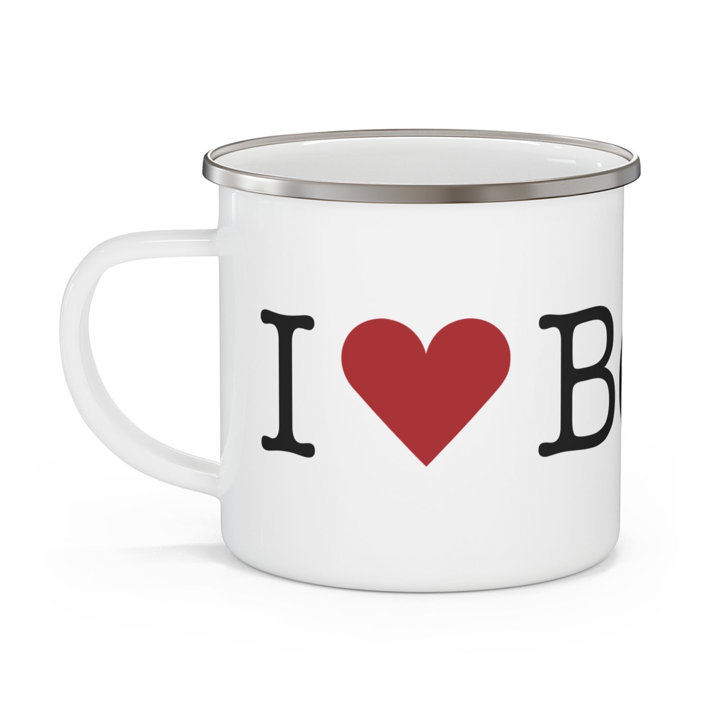 I Heart Bethel. Enamel Camping Mug