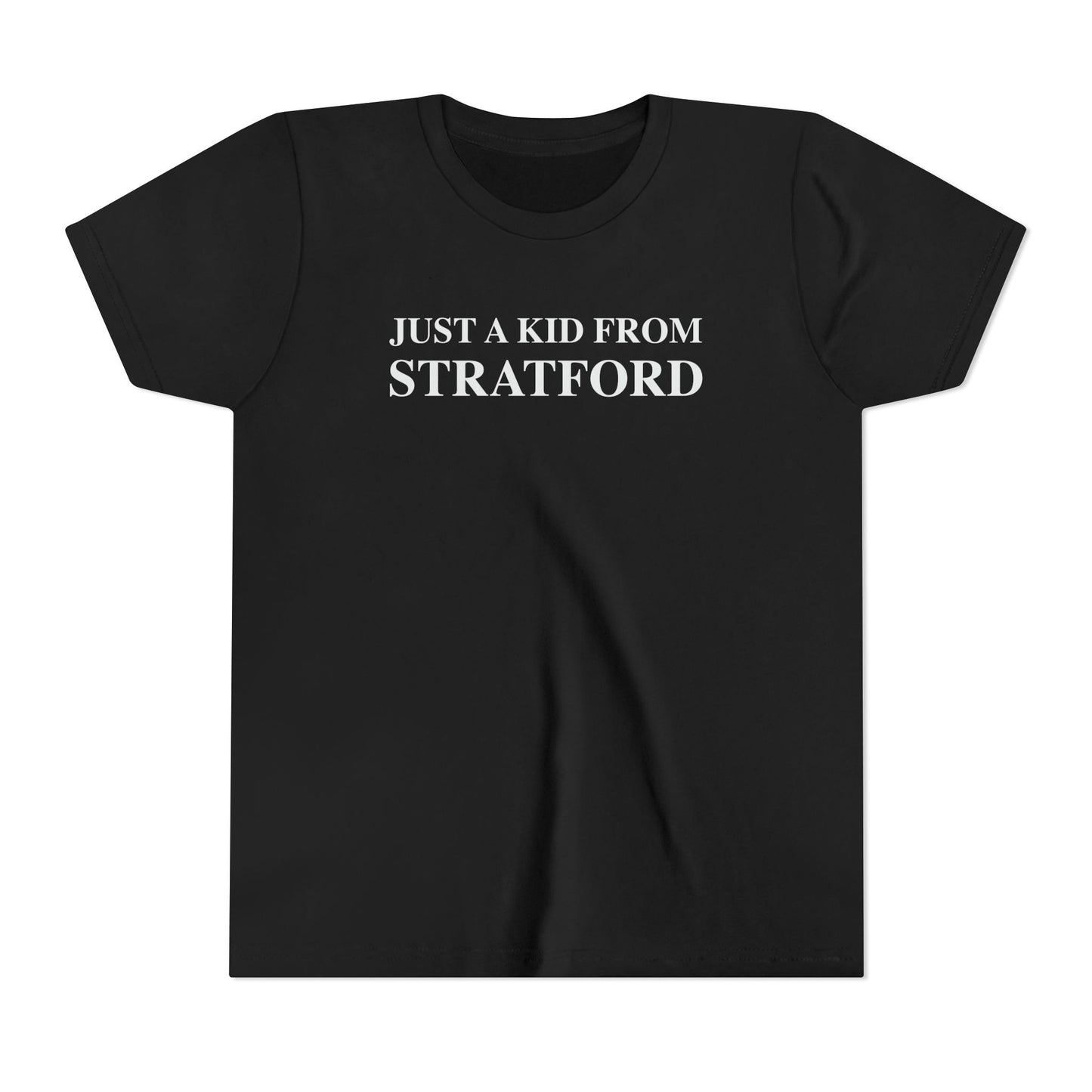 Just a kid from Stratford Youth Short Sleeve T-Shirt
