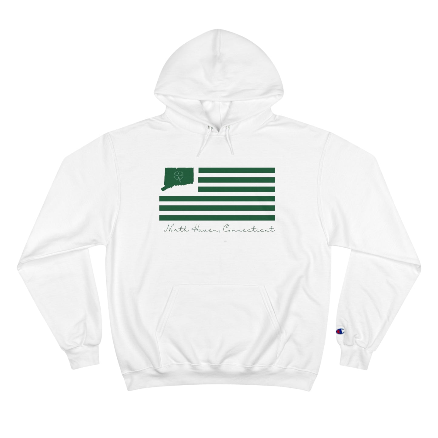 North Haven Connecticut St Patrick’s Day Flag Champion Hoodie