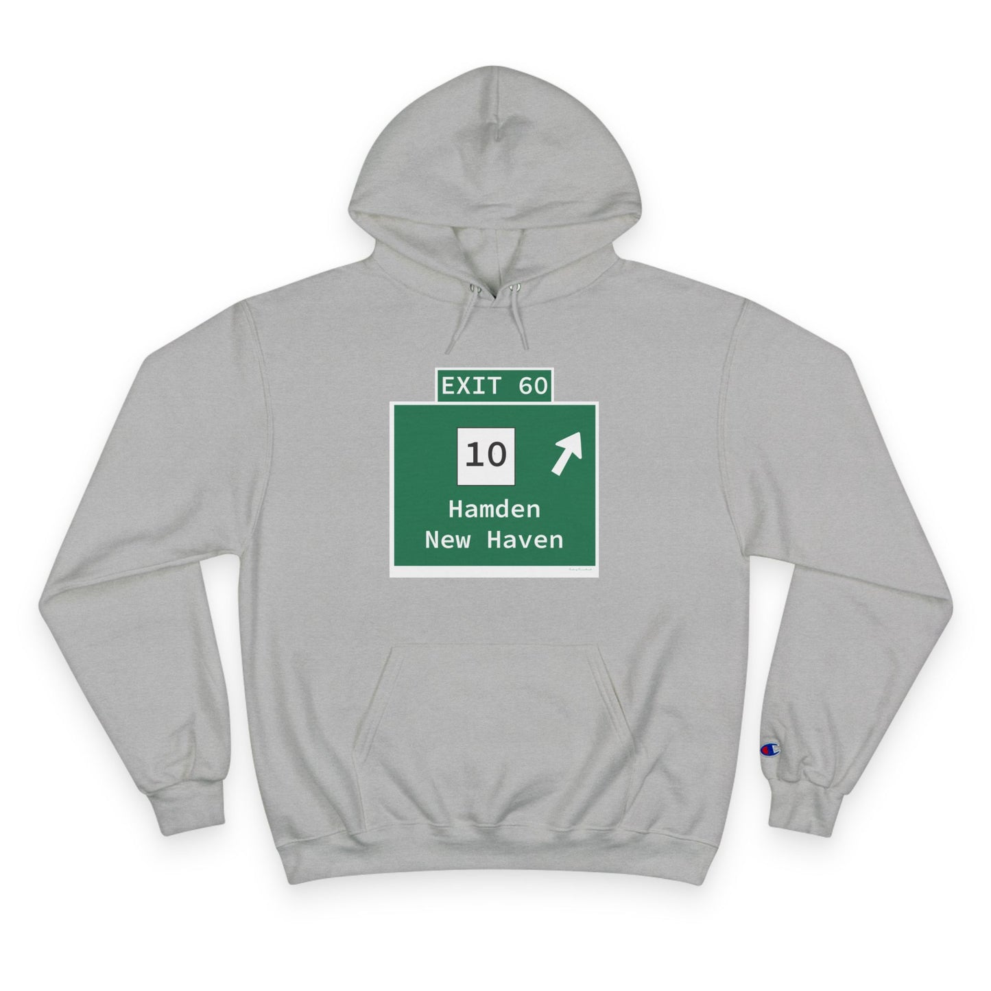 Vintage WCP Exit 60 Sign Champion Hoodie