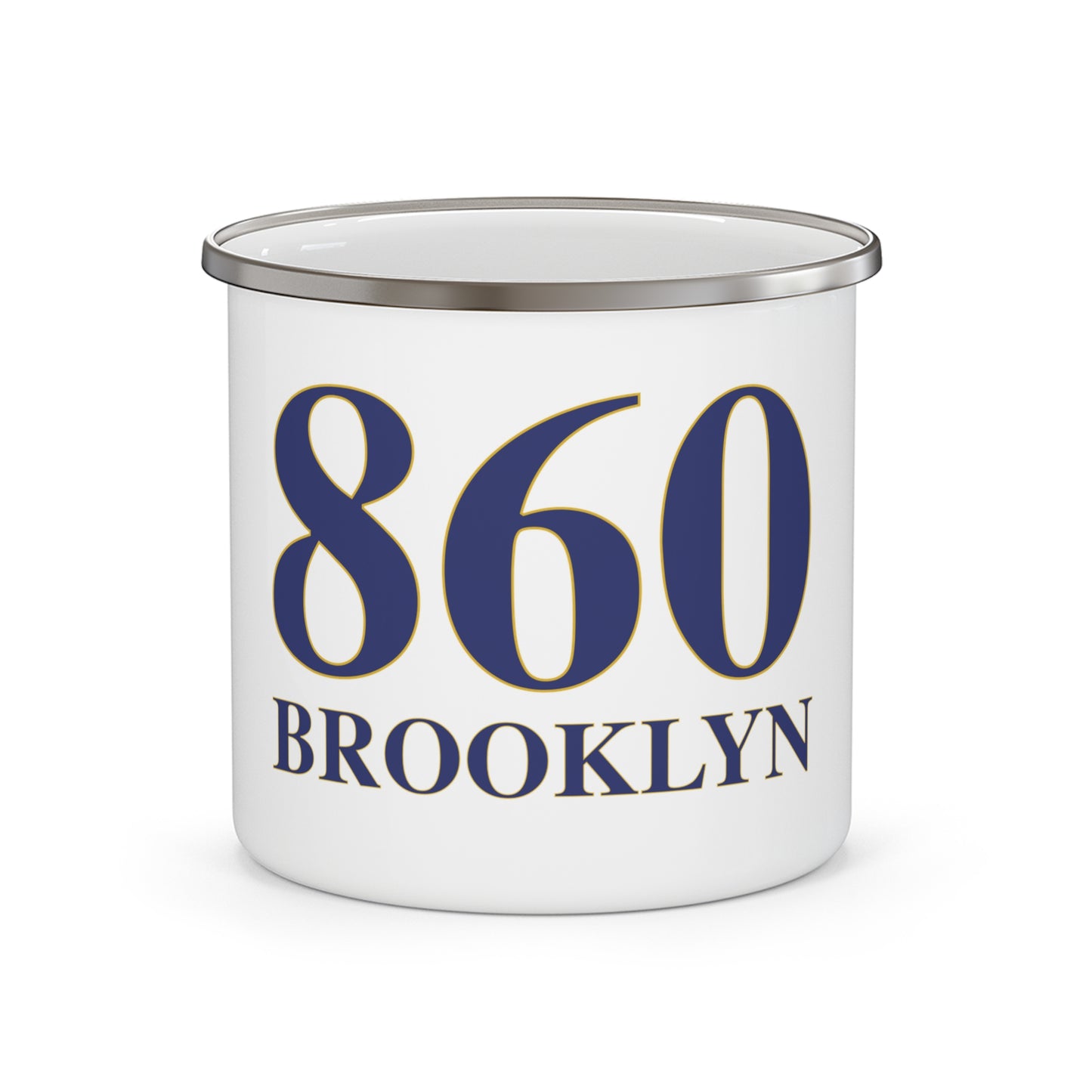 860 Brooklyn Enamel Camping Mug