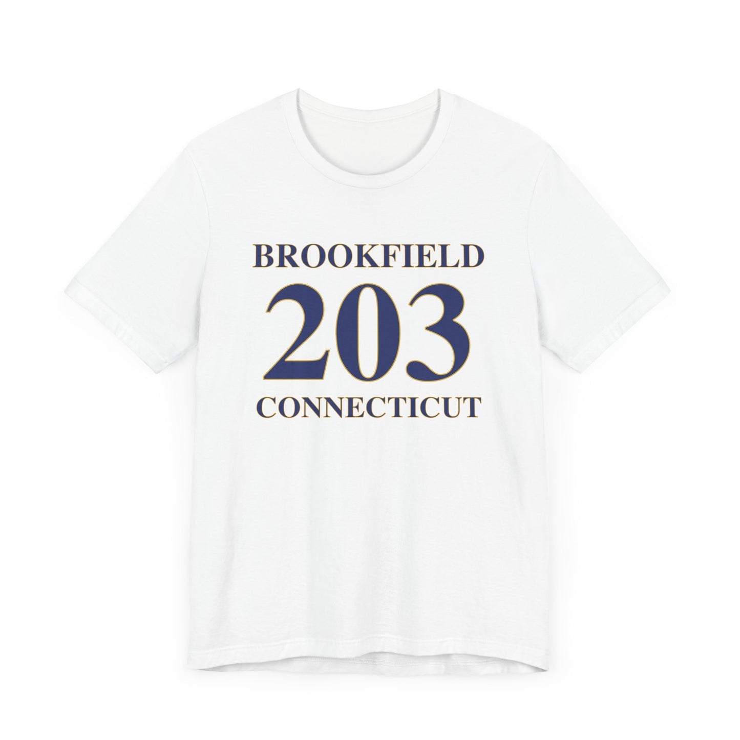 Brookfield 203 Connecticut Unisex Jersey Short Sleeve Tee