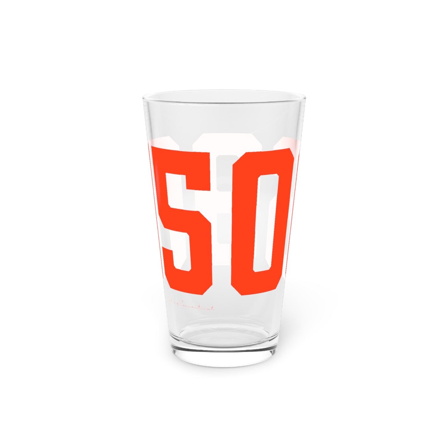 06905 Stamford Connecticut Zip Code Pint Glass, 16oz