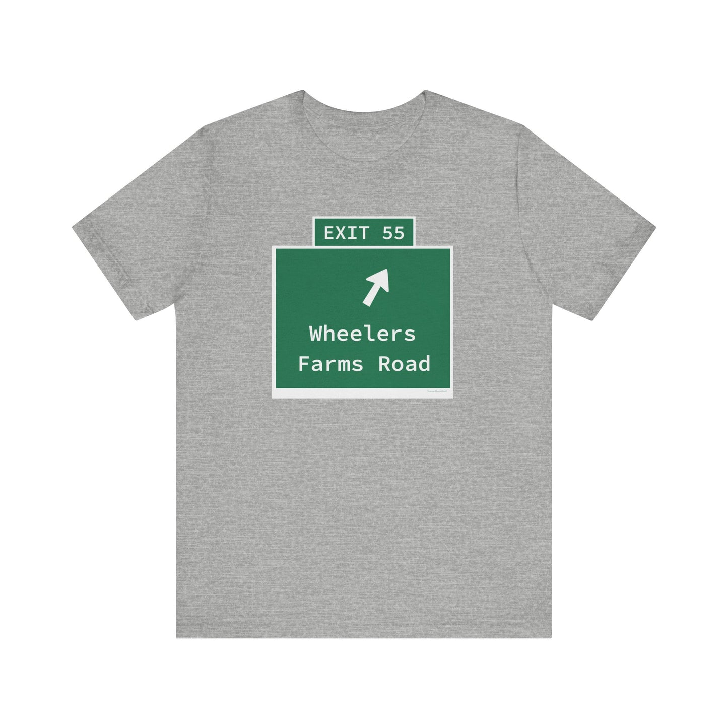 Vintage WCP Exit 55 Sign Unisex Jersey Short Sleeve T-Shirt
