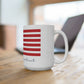 Portland Connecticut Connecticut Flag Mug 15oz