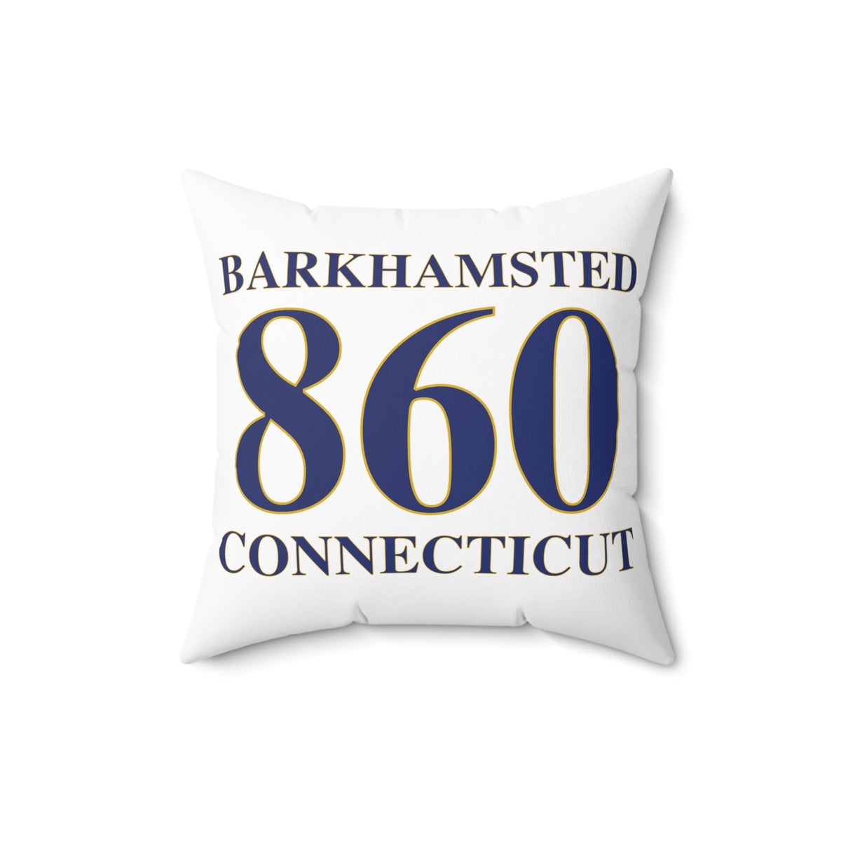 Barkhamsted 860 Connecticut Polyester Square Pillow