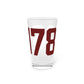 06478 Oxford Connecticut Zip Code Pint Glass, 16oz