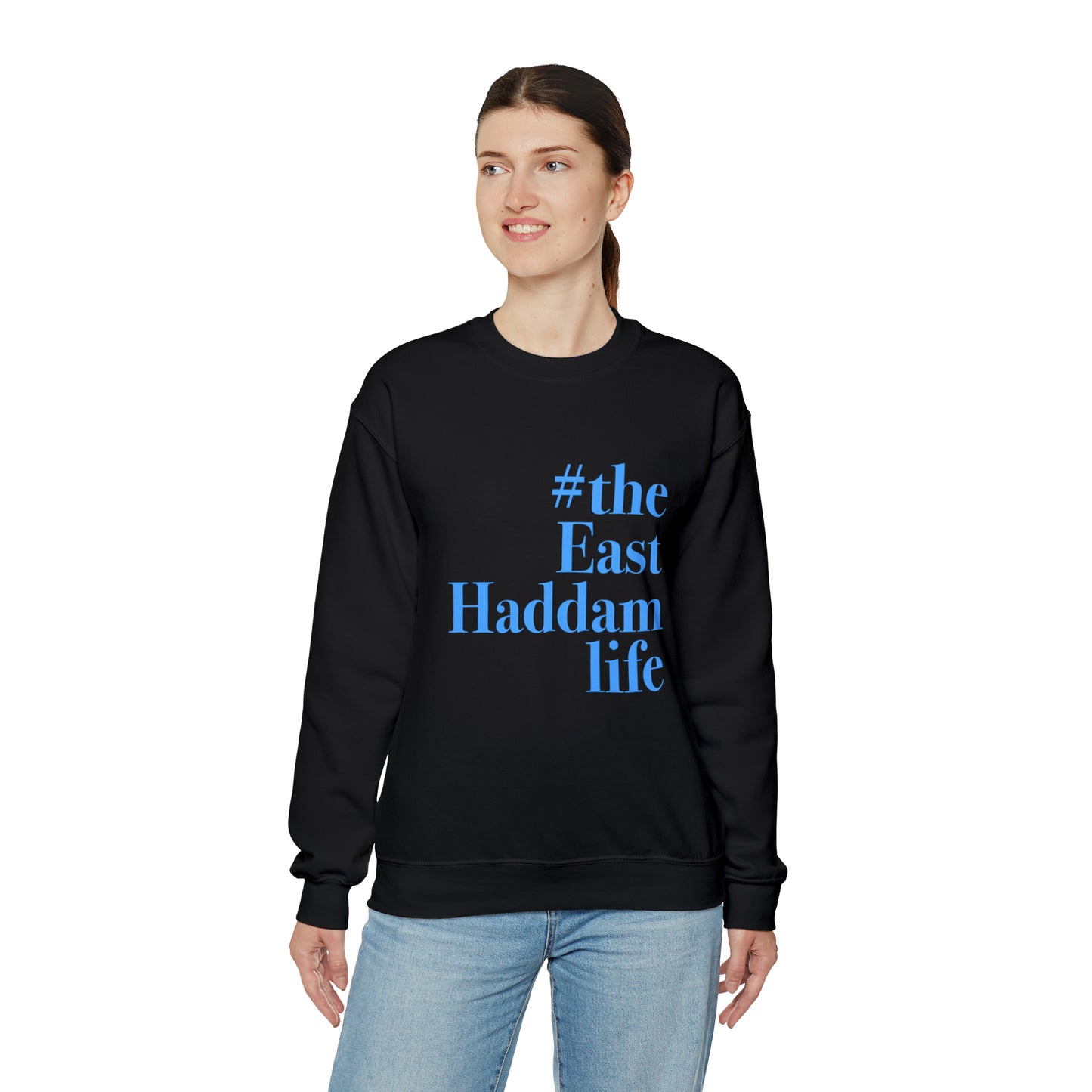 #theeasthaddamlife Unisex Heavy Blend™ Crewneck Sweatshirt