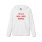 I Really Really Miss Monroe adidas Unisex Fleece Hoodie