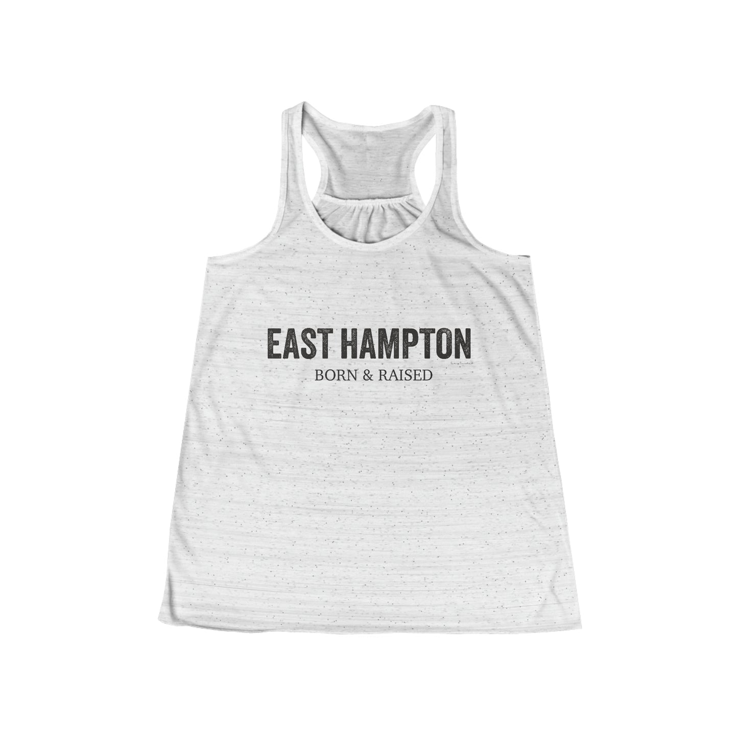 East Hampton Born & Raised Women's Flowy Racerback Tank