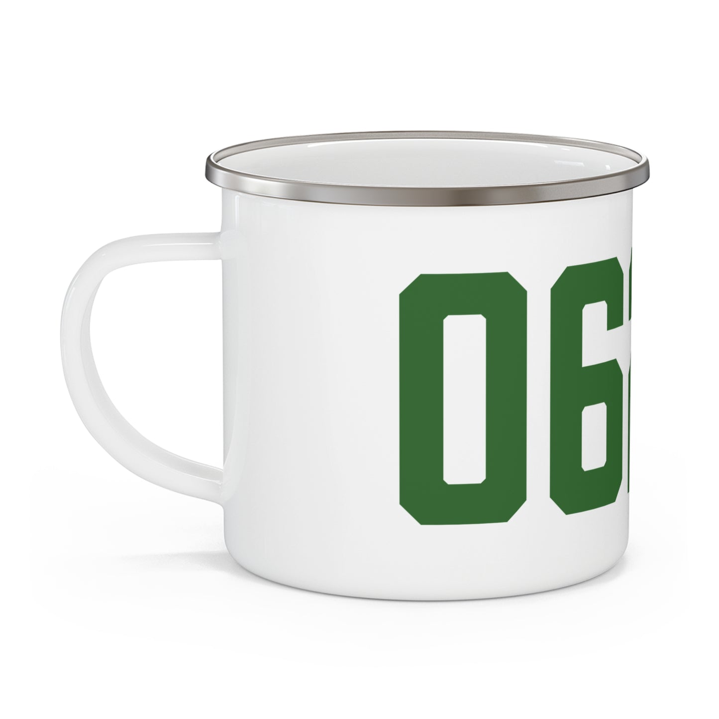 06277 Thompson Connecticut Zip Code Enamel Camping Mug