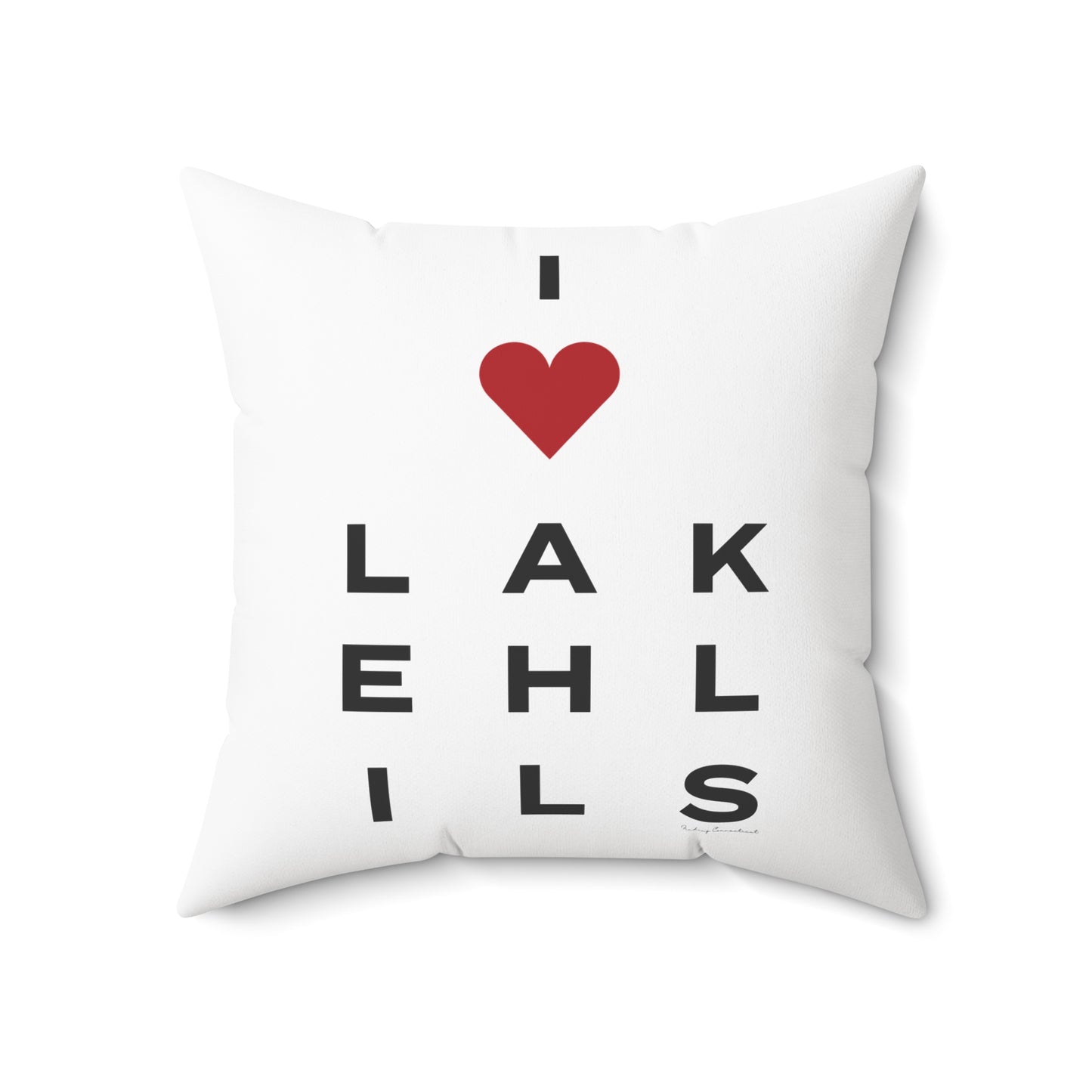 Lake Hills Vision Spun Polyester Square Pillow