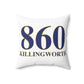 860 Killingworth Spun Polyester Square Pillow