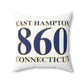 East Hampton 860 Connecticut Spun Polyester Square Pillow