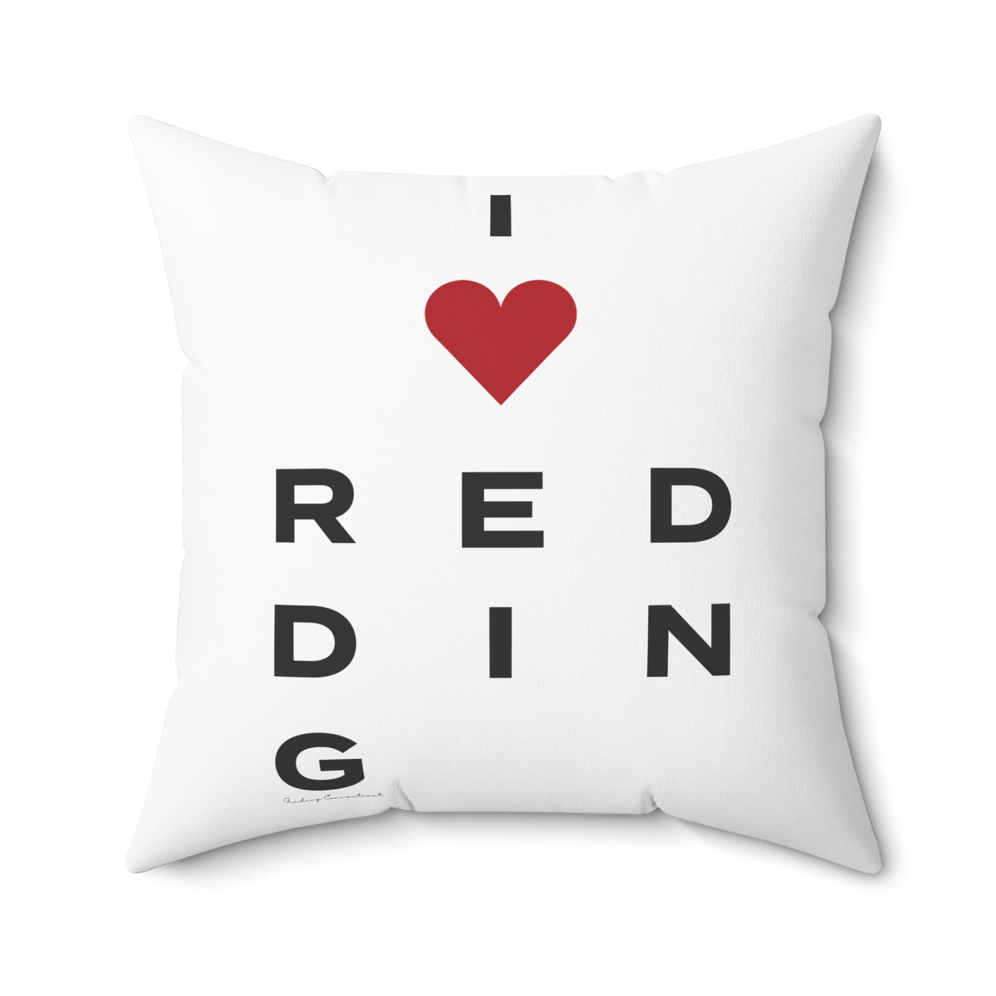 Redding Vision Spun Polyester Square Pillow