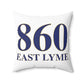 860 East Lyme Spun Polyester Square Pillow