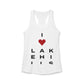 Lake Hills Vision  Women's Ideal Racerback Tank Top