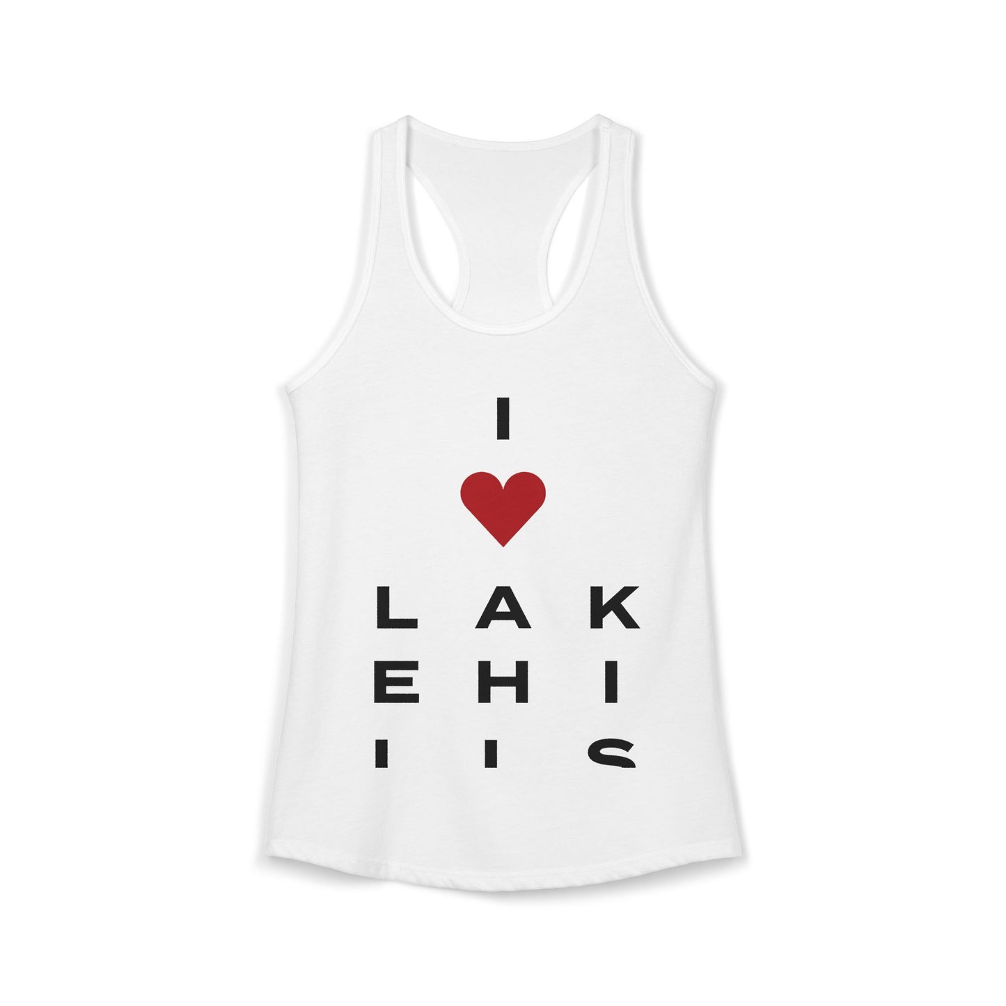 Lake Hills Vision  Women's Ideal Racerback Tank Top