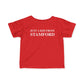 Just a kid from Stamford Infant Fine Jersey T-Shirt