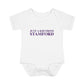 Just a kid from Stamford Infant Baby Rib Bodysuit