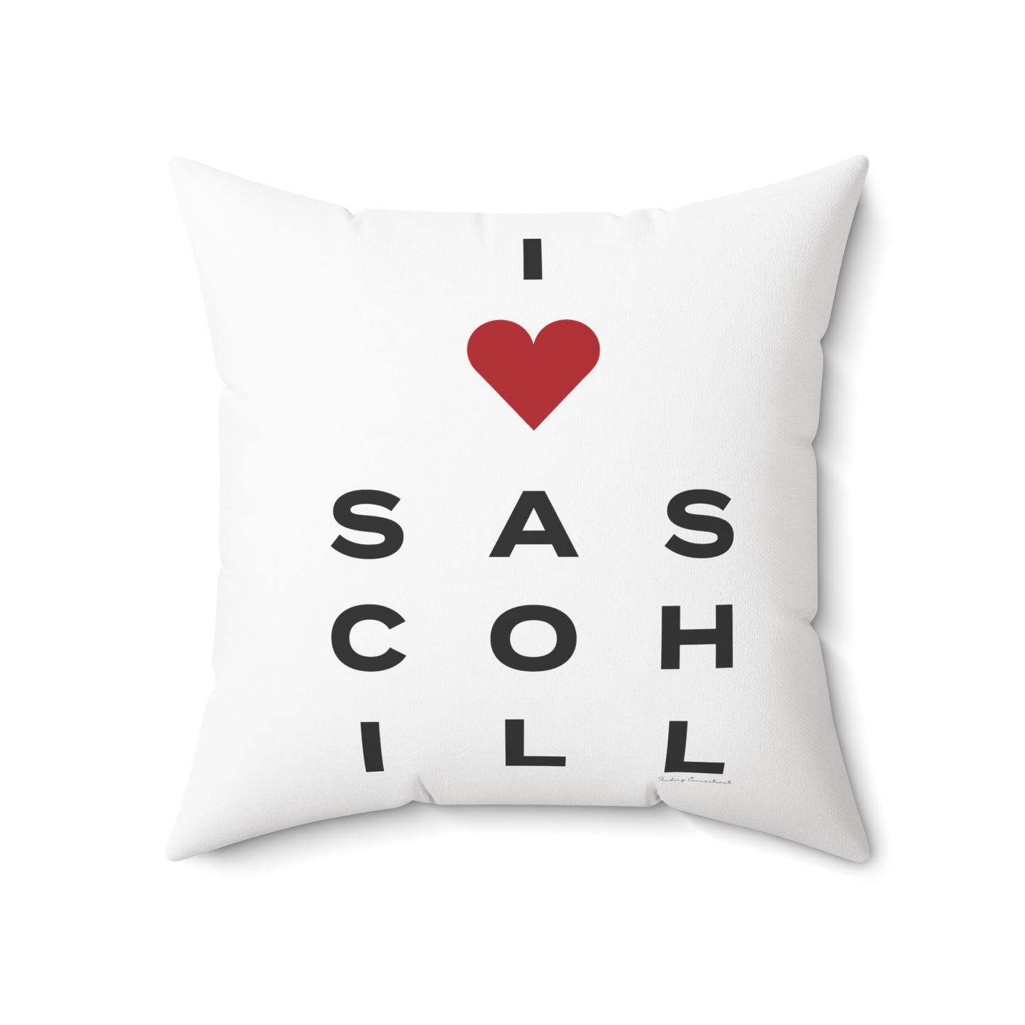 Sasco Hills Vision Spun Polyester Square Pillow