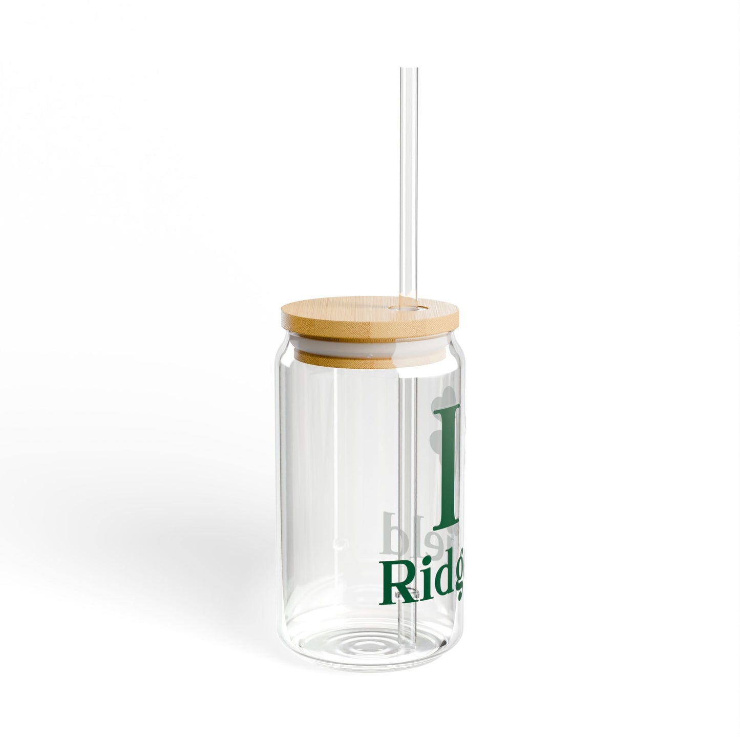 I Clover Ridgefield Sipper Glass, 16oz