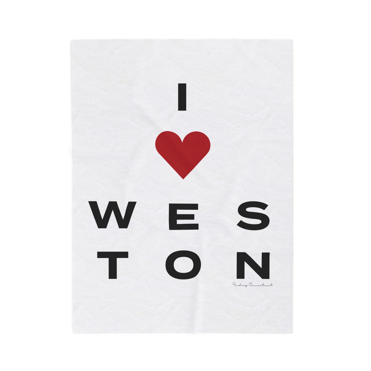 Weston Vision Velveteen Plush Blanket
