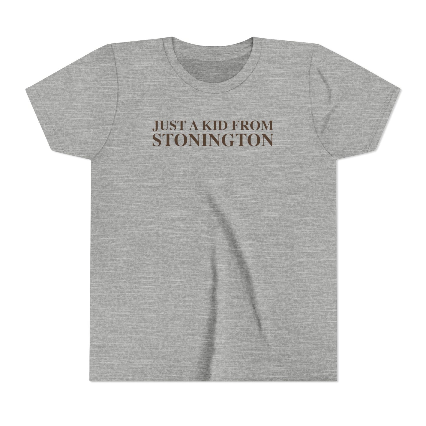 Just a kid from Stonington Youth Short Sleeve T-Shirt