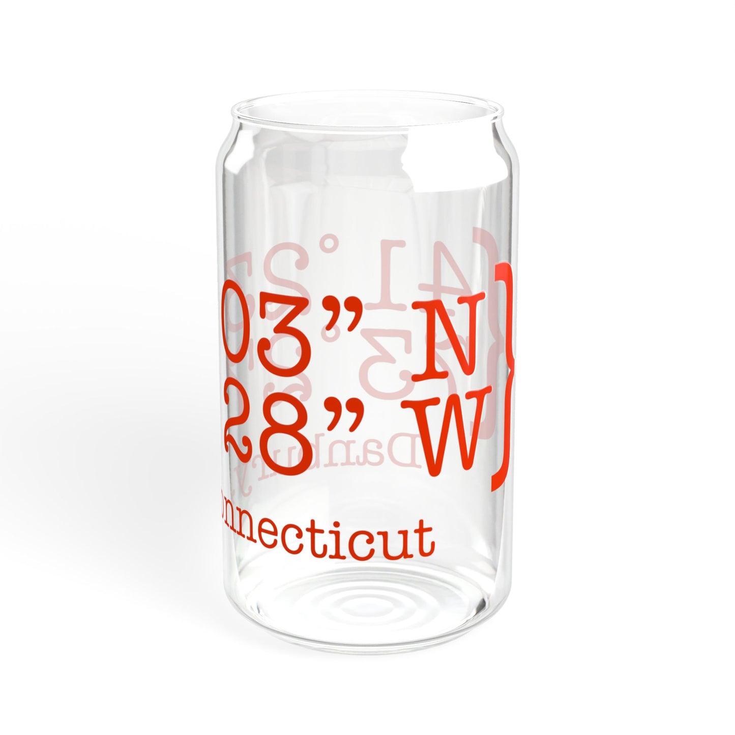 Danbury Coordinates Sipper Glass, 16oz