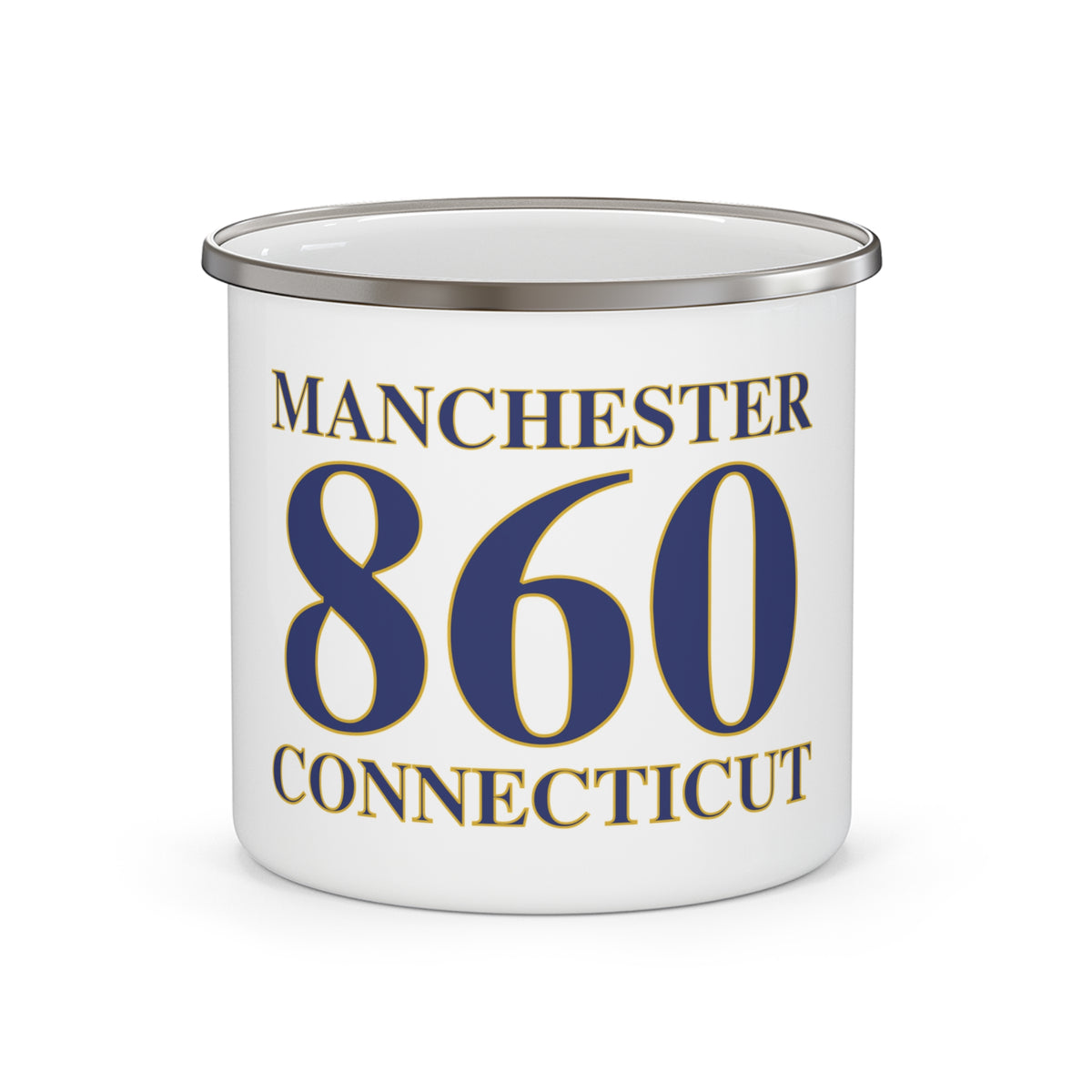Manchester 860 Connecticut Enamel Camping Mug