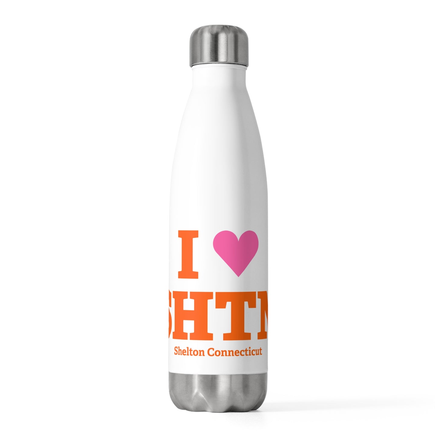 I Heart SHTN 20oz Insulated Bottle