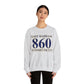 East Haddam 860 Connecticut Unisex Heavy Blend™ Crewneck Sweatshirt