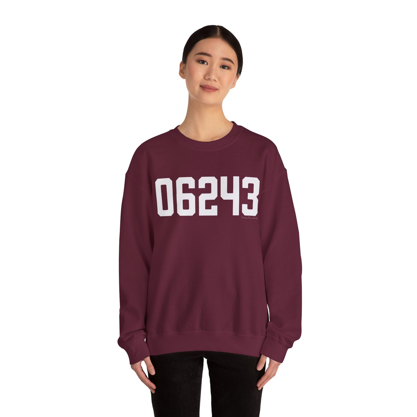 06243 Killingly  CT Zip Code Unisex Heavy Blend™ Crewneck Sweatshirt